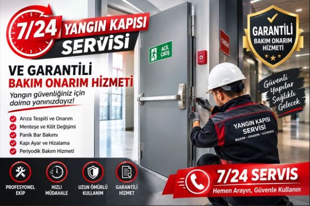 İstanbul Yangın Kapısı Tamiri ve Onarım Hizmetleri